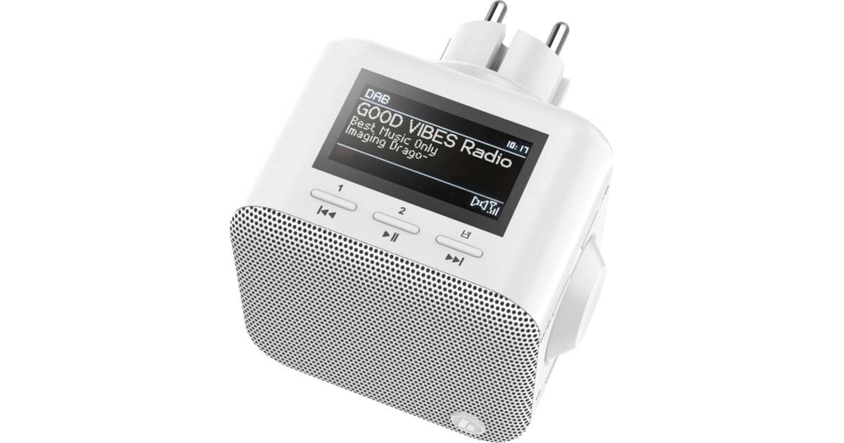 Hama DIR45BT Személyi Digitális Fehér rádió | Pepita.hu