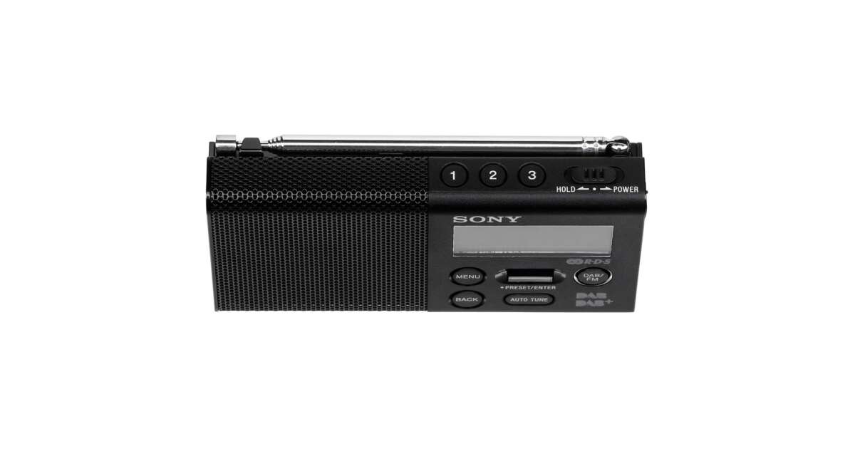 Sony XDRP1DBP DAB/DAB+ Hordozható Fekete rádió Pepita.hu