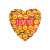 45 cm folijski balon u obliku srca 93301588