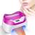 KM-520 2-in-1 UV LED Nail Lamp with 5 Compartment Organizer, 110W, Pink and White