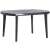 Keter Elise plastic garden table in graphite color