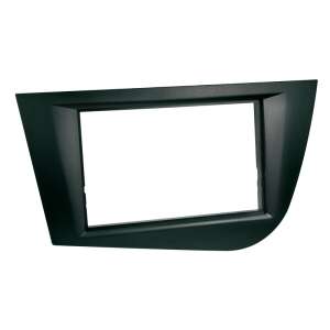 Seat Leon 2005-2009 Dupla DIN rádió beépítő keret - Fejegység kiegészítő