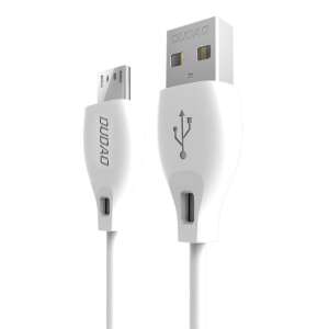 Dudao Micro-USB adat- és töltőkábel, 2,1 amper, 1 méter, fehér 49396459 