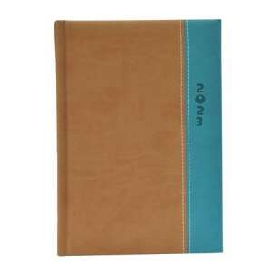 TOPTIMER Milano B6 Heti Tervező Naptár, Barna-Türkiz - TOPTIMER