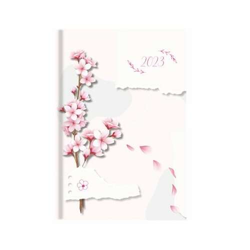 TOPTIMER "Joy" B5 Barackfa virág mintájú Heti tervező Naptár 58459586