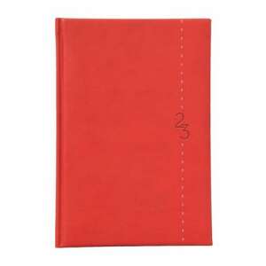 TOPTIMER "Linea" B5 Piros Heti Tervező Naptár 2023 - TOPTIMER