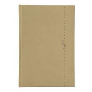 TOPTIMER "Linea" A5 Bézs színű Napi tervező Naptár - TOPTIMER