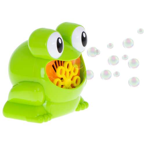 Szappan buborék generátor béka - Frog Bubble Blower Machine