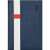 TOPTIMER "Vario" B5 Weekly Planner Calendar, Blue-White
