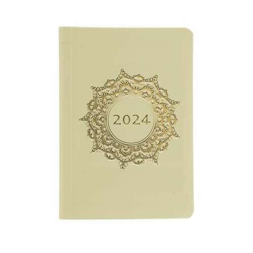 TOPTIMER Pastel B6 heti tervező, sárga, 2024, borító