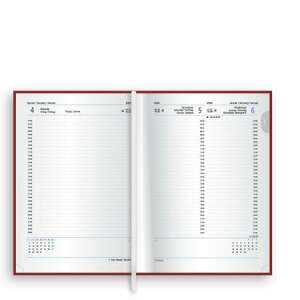 TOPTIMER "Young" A5 Fekete-fehér színű Napi tervező Naptár 58591946 - TOPTIMER