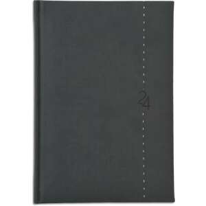 TOPTIMER "Linea" B5 Sötétszürke színű Heti tervező Naptár - TOPTIMER