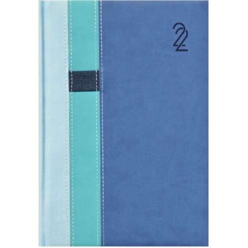 TOPTIMER Vario A5 Daily Planner Calendar Blue-Turquoise