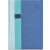 TOPTIMER Vario A5 Daily Planner Calendar, Blue-Turquoise, Front Cover