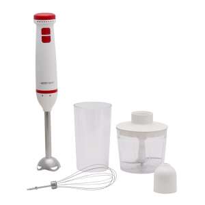 Set blender de mână TOO HB-600-500 alb cu tocator, tel si pahar - Mixer vertical