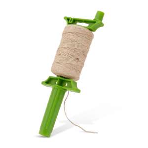 Marcator de rânduri de grădină verde cu 72 de metri de sfoară naturală - Unelte de mână