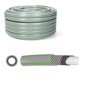 Furtun de grădină Premium cu 4 straturi încolăcit și vedere în secțiune transversală - Irigare