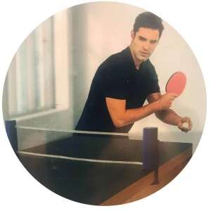 Plasă de tenis de masă SLAZINGER, extensibilă, 165 cm, albastră, pe masă, cu palete - Mese tenis de masă, palete și accesorii