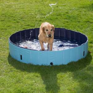 Trixie 39481 Dog Pool kutya medence 80x20cm Kék - Otthoni pancsolás Kedvencednek 49422521 