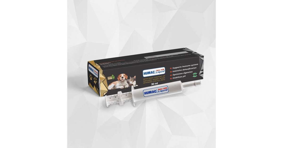 HUMAC® Natur AFM Liquid 30ml , HUMAC Hungary - Természetes huminsav ...