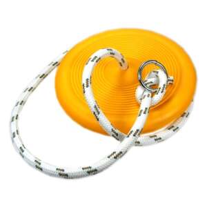 Yo-yo hojdačka tanierová, žltá, hojdačka pre deti, hojdačka vonkajšia, hojdačka záhradná, hojdačka na strom, hojdačka na ihrisko - Vonkajšie hojdačky