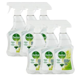 Dettol Lime&amp;Menta Antybakteryjny spray do czyszczenia powierzchni 6x500ml