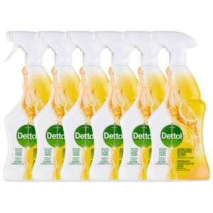 Dettol Power&amp;Fresh Lemon&amp;Lime Universal Surface Cleaner Spray 6x500ml