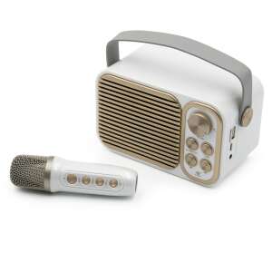Karaoke szett – akkumulátoros Bluetooth hangfal vezeték nélküli mikrofonnal (YS-104) 61512332 Bluetooth hangszórók