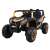 Buggy UTV 2000M Racing 12V elektromos gyerek autó, fekete és narancssárga