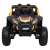 Buggy UTV 2000M Racing 12V elektromos gyerek autó, fekete és narancssárga