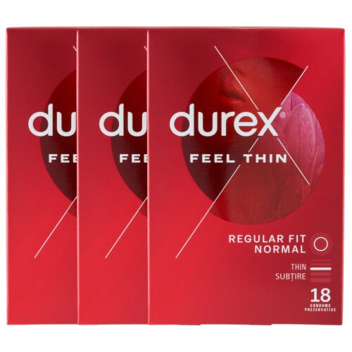 Durex Feel Thin Óvszer 3x18db 126943641