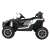 Oldalnézet a Ramiz Buggy UTV 2000M Racing 12V elektromos gyerek autóról, fekete-fehér