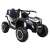 Elektryczny samochód dla dzieci Ramiz Buggy UTV 2000M Racing 12V, czarny i biały