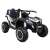 Elektryczny samochód dla dzieci Ramiz Buggy UTV 2000M Racing 12V, czarny i biały