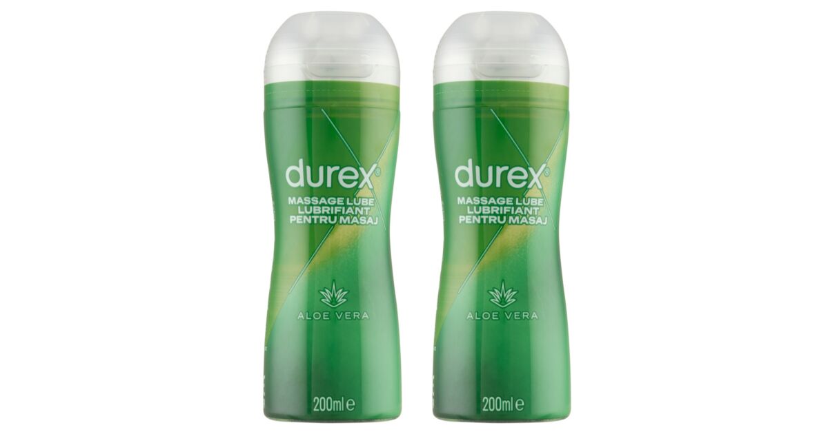 Durex Play Massage 2in1 Massage Gel and Lube 2x200ml | Pepita.com Durex Play Massage 2in1 Massage Gel and Lube 2x200ml | Pepita.com