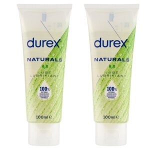Durex Naturals H20 Gel Lubrifiant 2x100ml 126943672 - Durex