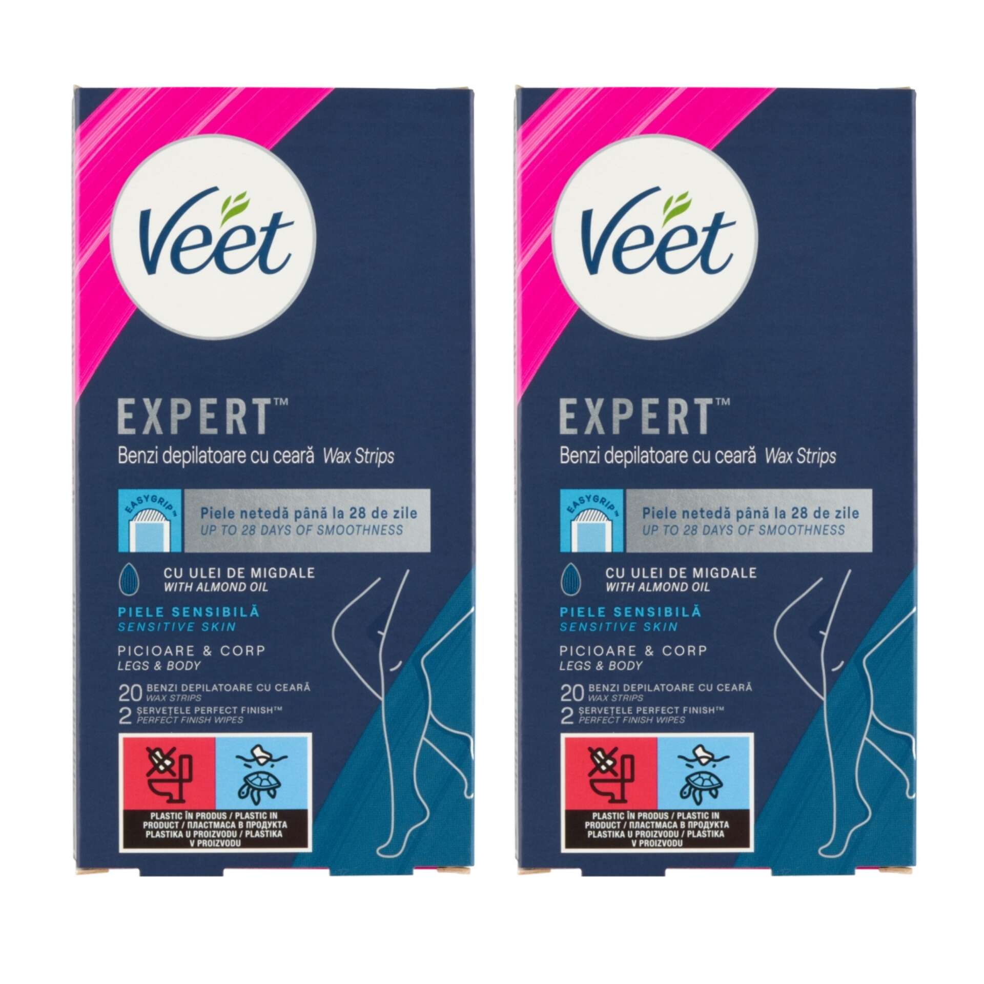E-shop Veet Expert Cold Resin Strips na citlivú pokožku 2x20ks