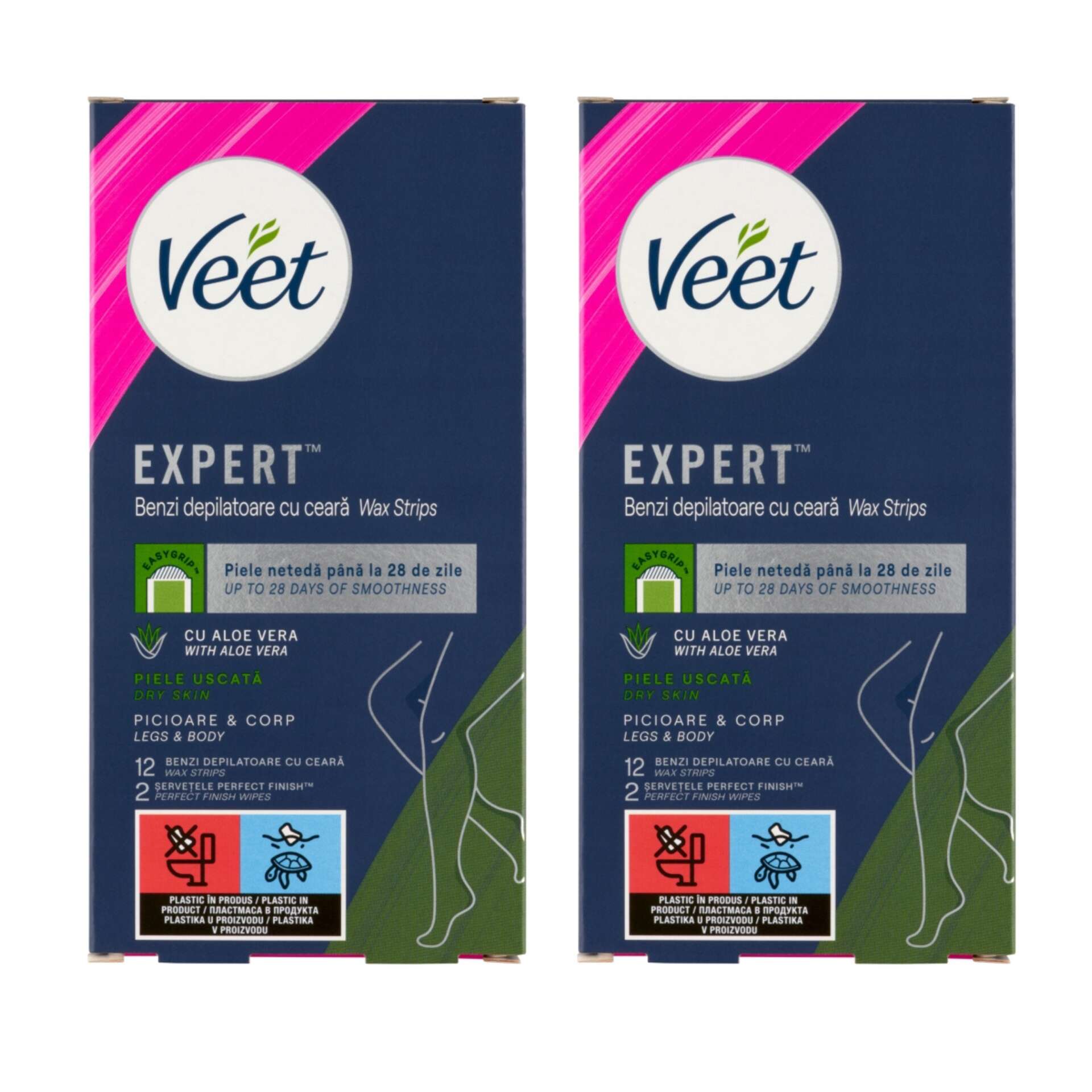E-shop Veet Expert Cold Resin Strips na suchú pokožku 2x12ks