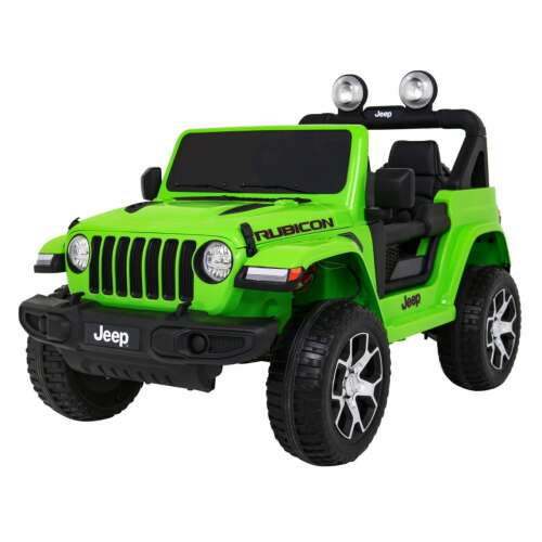 Jeep Wrangler Rubicon 4x4 12V, elektromos jármű, zöld 49450463