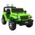 Zöld Jeep Wrangler Rubicon 4x4 12V elektromos kisautó
