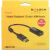 Delock Adapter Displayport 1.2 plug connector for HDMI socket 4K passive, 20cm, black 49451823