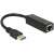 Delock Adapter USB 3.0 do Gigabit LAN, czarny, 10/100/1000 Mb/s