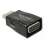 Adapter Delock HDMI na VGA, konwertuje sygnał HDMI na VGA, czarny