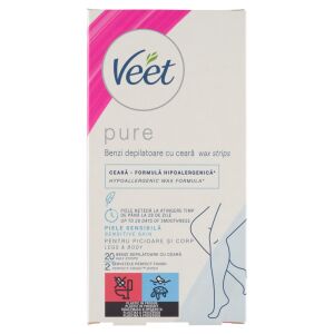 Veet Pure Studené voskové pásky na citlivú pleť 20 ks 126940180 - Depilácia&Holenie