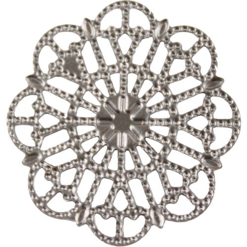 Fém Dekoráció - Kerek Dísz - 3 cm - 10 db 115956989