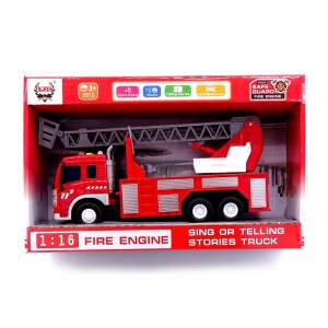 Tűzoltóautó - elemes - dobozban - 47318 49458458 Játék autók - Tűzoltóautó