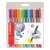 STABILO Point Max 0.8mm fine liner pen set, 12 assorted colors