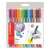 STABILO Point Max 0.8mm fine liner pen set, 12 assorted colors