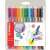 STABILO Point Max 0.8mm fine liner pen set, 12 assorted colors