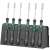 Wera 05118158001 Schraubendreher-Set, 6-teilig, in einem Halter